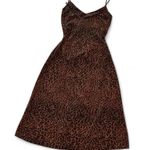Emory park Brown And Black Leopard Slip Dress Small Photo 1