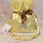 Sanrio Pompompurin LARGE Satin luxury shoulder bag (RARE) NWT Photo 0