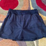 Lululemon Pace Rival Black Tennis Skirt Skort Built in Shorts Size 4 Photo 0