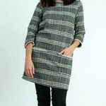ZARA  plaid tweed dress with pockets medium Photo 0