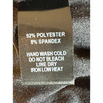 Lulus  Black Velvet Maxi Dress Womens Size M Sleeveless Front Slit Sexy Party Photo 7