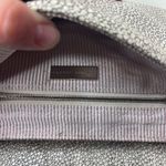 Lauren Merkin  Pebble Leather Clutch Pouch Off White Womens OS Photo 4