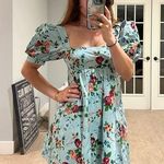 Urban Outfitters Laura Ashley UO Exclusive Penelope Toile Babydoll Dress Photo 0