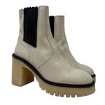Free People James Chunky Heel Chelsea Boot White 36.5 Photo 1