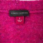 Vince Camuto  Pink Cropped oversized Cardigan Sweater Photo 5