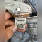 Free People  Womens Distressed Floral Cut Off Denim Jean Shorts Size 30 Photo 4