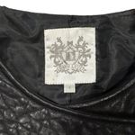 Dawn Levy Black Quilted Genuine Leather Moto Jacket Size Small Photo 2
