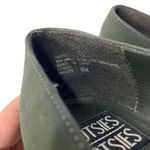 Mootsies Tootsies Vintage  Low Slip Ons 6m Dark Green Strappy Block Heel Photo 7