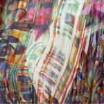 Jovani Multicolor Sequin Open Back Maxi Gown Size 4 Photo 7