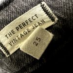 Madewell  The Perfect Vintage Mom Jeans Tapered Leg High Rise Lunar Wash Black 25 Photo 3