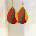 A‎ Splash of Fun and Color Handmade Earrings Handmade Bright Photo 0