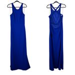 Lulus NWT  XL‎ Cobalt Blue Maxi Backless Dress Prom Formal Homecoming Wedding Photo 2
