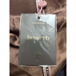 House Of CB Women Reva Satin Gathered Corset Dress Toffee Size XS $255 NEW Photo 5