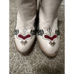 Anthropologie Silent D By Leather Embroidered Oliver Bootie 38 Photo 9