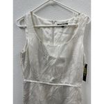 Gianni Bini 10 White A Line Tank Top Sparkly Tank Top Dress Photo 2