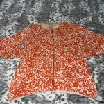 L.L.Bean  Floral Cardigan Photo 0