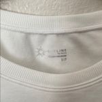 Aerie New NWT  offline white crop long sleeve athletic top S Photo 1