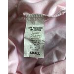 American Vintage ELISSIA nightgown with ruffles & embroidery in pink size small Photo 9