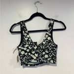 NWT‎ Free People Movement ashford lose control black floral sports bra Size XS Photo 3