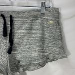 PINK - Victoria's Secret PINK Victoria’s Secret Gray White Marled Sleep Pajama Lounge Shorts Size Large Photo 1
