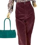 VINTAGE 1980'S ALFRED DUNNER RED, GREEN PAISLEY PRINT BLOUSE WITH BOW (16) Photo 0