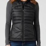 Lululemon  Down For A Run Vest II Black 800 Goose Down Size 8 Photo 0