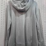 Talbots  Grey Full Zip Hoodie Long Sleeve Casual Comfort XL Cotton Modal Blend Photo 6