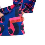 Adidas x Stella McCartney smiley face Graphic Tights 7/8 Leggins Blue Orange L Size L Photo 3