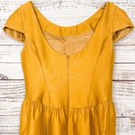 Tibi Silk Brocade Embellished Yellow Sheath Dress, EUC, Size 6, MSRP $495 Photo 5