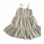 Billabong  Sunset Blue Bell Mini Dress Relaxed Fit Adjustable Strap Seersucker XS Photo 3