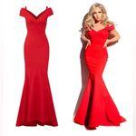 Chiara Boni La Petite Robe di Red Tally Gown Maxi Dress Photo 1