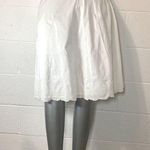 Hillard & Hanson  Casual Women's White Eyelet Midi Skirt Photo 0