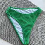 SheIn Textured Emerald Green Bikini Bottom Size Large New Photo 1