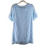 C+D+M Womens Dress Size S Sheer‎ Chiffon Swiss Dot V Photo 1