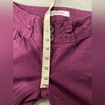 Candie's Size 0 Cotton Stretch Low Rise Bow Pockets Zip Up Skinny Chino Pants Photo 8