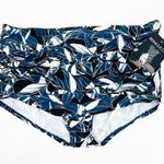 MiracleSuit Norma Jean Bottom Size 16 Swim NWT Retro Ruched Plus Shimmer Shadows Photo 3