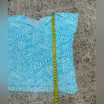 Lilly Pulitzer  Rossi Caftan Swim cover-up in the Turquoise Oasis size L/XL Photo 2