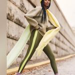 Anthropologie By Mesh Paneled Sweatshirt Sage Green XL comfy Athleisure cozy Photo 9