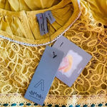 Anthropologie Bl-nk London Sunshine Peasant Top Size XXS Photo 9