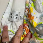 Hello Molly Women’s Clouded Crop Top Floral Print Size Medium Photo 2
