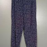 Fritzi California Vintage 1980's Blue Polka Dot Tapered Pants Photo 0