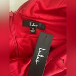 Lulus Heavenly Hues Red Maxi Dress in chiffon material New With Tags Photo 9