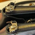 Coach Christie Crossgrain Leather Carryall Shoulder Bag in Black - Preowned Photo 7