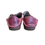 Olukai Nohea Nubuck moccasin embossed artwork W9 Red Size 9 Photo 5