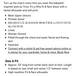 Trixxi NWOT -Trixii Junior XL High Neck Tiered Fit & Flare Dress Photo 7