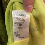 Anthropologie Chartreuse Lisabette Sequin Wrap Mini Dress, NWT Photo 11