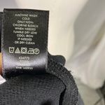 Ann Taylor Black Ruffle Sleeve Tie Back Blouse Top Size L Classic Date Night Photo 9