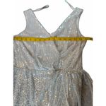 Laundry by Shelli Segal  White Sequined Dress - Size S Photo 4