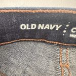 Old Navy Curvy Profile Womens 16 Short Jeans Mid Rise Dark Wash Stretch Straight Photo 4