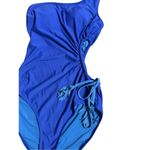 Aerie Tassel Cut Out Asymmetrical One Piece Swimsuit Sz S Photo 6